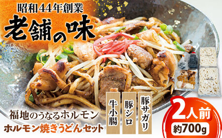 ホルモン焼きうどんセット 700g / ホルモン ホルモン ホルモン ホルモン ホルモン ホルモン / 日田市 / 福地のうなるホルモン[ARAY004]