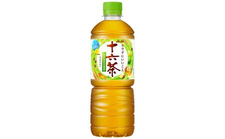 【3ヶ月定期便】アサヒ 十六茶 PET600ml x 24本　お茶 ペットボトル 兵庫県 明石市