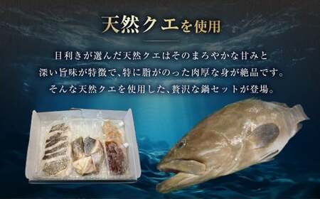 【14営業日以内発送】長崎県産 天然クエ鍋セット （3人前） 長崎県産 ゆうこうポン酢 2種付 ／ ポン酢付き クエ鍋 海鮮鍋 クエ くえ 魚 アラ 切り身 鍋セット セット 九州 長崎県 長崎市 冷