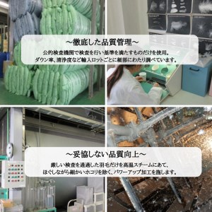 ＜京都金桝＞羽毛布団 ダブル ポーランド産マザーホワイトグースダウン95％ 1.7kg 日本製 冬用 布団 DP420 京都亀岡産 ロワーレ ふるさと納税羽毛布団 新生活羽毛布団 羽毛布団 寝具 掛け