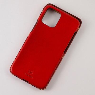 ふるさと納税 七尾市 【iPhone15用】本革ケース・ワイン