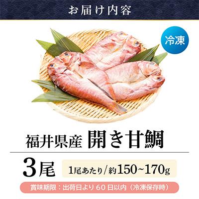 ふるさと納税 越前町 開き甘鯛(若狭ぐじ)　H20年　大日本水産会会長賞受賞 |  | 03