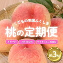 【ふるさと納税】No.2026ふくしまの桃 約3kg 定期便 3回【2025年 先行受付】 もも モモ あかつき 川中島白桃 くだもの 果物 人気 返礼品 お取り寄せ 福島市 福島県産 4万円台