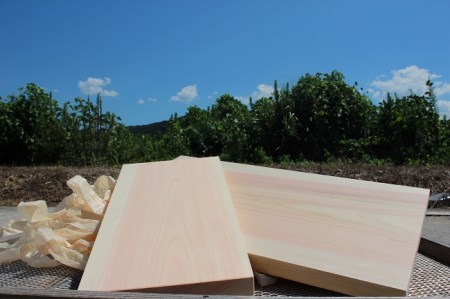 四万十ひのき まな板（大） まな板