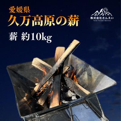 ふるさと納税 久万高原町 キャンプ用薪(広葉樹)約10kg