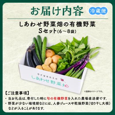 ふるさと納税 掛川市 しあわせ野菜畑の有機野菜　Sセット　(安心の有機JAS認証　旬のオーガニック野菜　農場直送便) |  | 03
