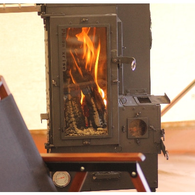 フェニックスライズ　薪ストーブ「不死鳥ノーマル(ペレットボックスセット)」【配送不可地域：離島・沖縄県】