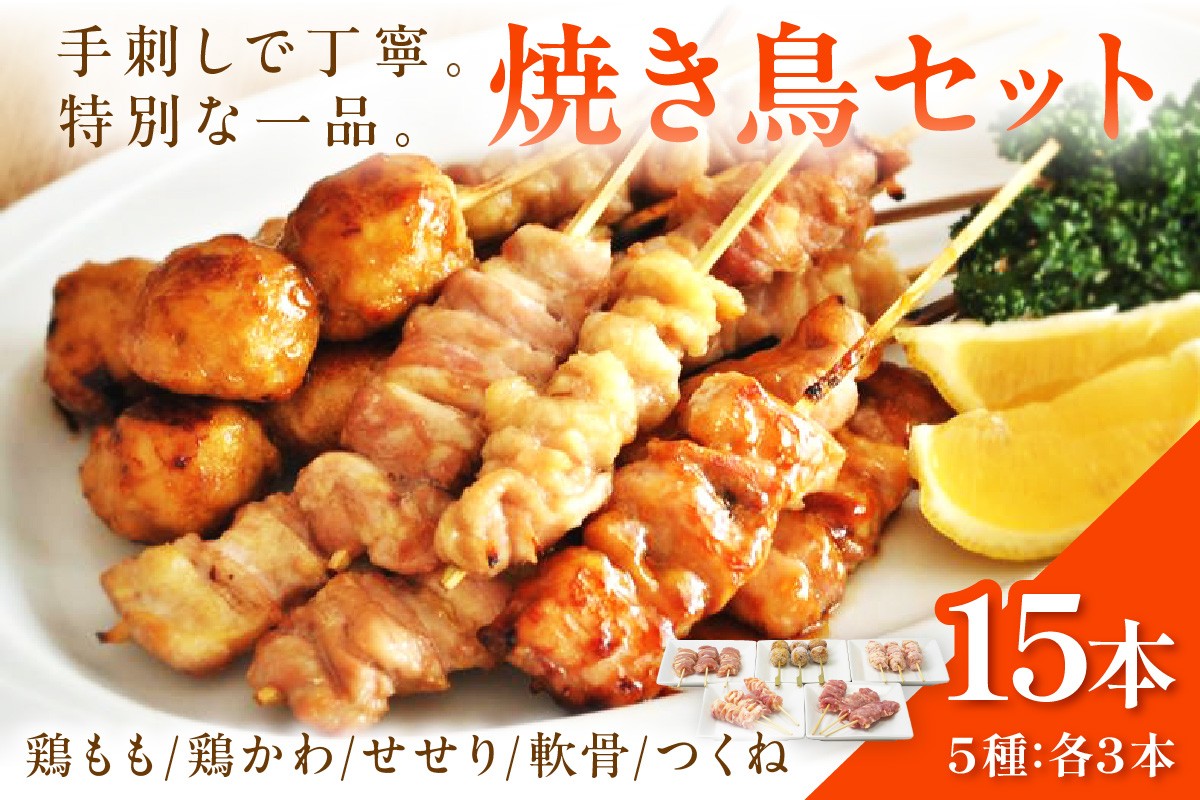 
            チキンナカタの焼き鳥セット
          