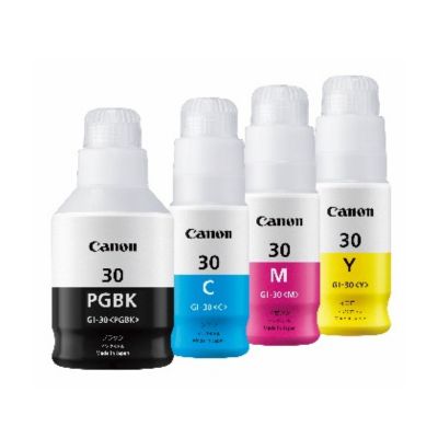 【ふるさと納税】No.2695キヤノンインクボトル4色パック(GI-30PGBK/GI-30C/GI-30M/GI-30Y)