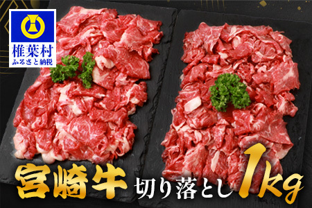 宮崎牛 切り落とし 1kg 宮崎牛 和牛 黒毛和牛 牛肉 精肉 切り落とし肉 TK-93