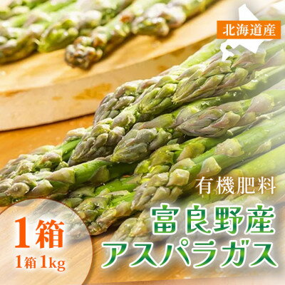 【ふるさと納税】【2026年4月～発送】北海道 ふらの グリーン アスパラガス 約1kg サイズ混合 (守田農園)【配送不可地域：離島】【1274744】