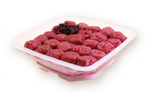 【ご家庭用】最高級紀州南高梅・大粒 食べ比べセット 700g×2　（しそ風味・うす味）【inm800-4C】
