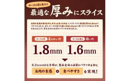 愛媛県産 豚ロース しゃぶしゃぶ用（300g） 3個 計約0.9kg 豚肉 豚しゃぶ しゃぶしゃぶ 豚ロース肉 スライス ポーク 冷凍 国産 愛媛 （919）