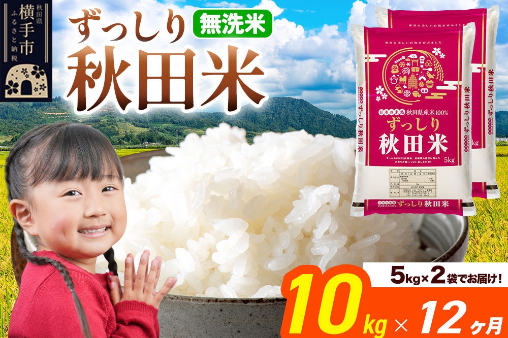 
                  米《定期便12ヶ月》秋田県 横手市産 ブレンド米 令和7年産【無洗米】10kg（5kg×2袋） [米 お米 こめ 白米 無洗米 ブレンド米 小分け ご飯 ごはん 秋田県産 横手市]
                