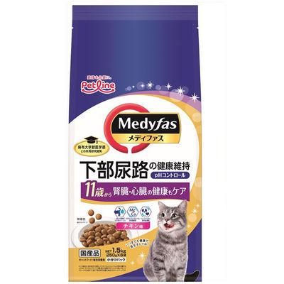 ふるさと納税 多治見市 【最短当日発送】メディファス 11歳〜 チキン味 国産 1.5kg(250g×6袋)キャットフード
