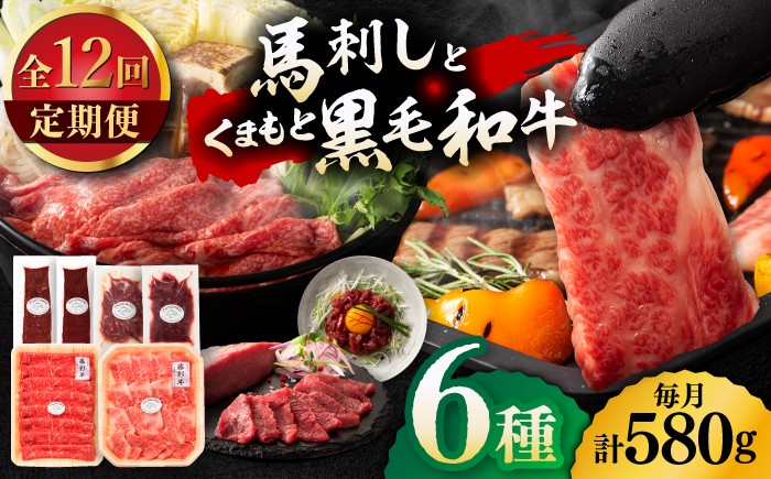 
                  【12回定期便】「熊本特産馬刺しとくまもと黒毛和牛」フジチクオリジナル贅沢食べ比べセット 3905【有限会社 スイートサプライなかぞの】 [ZDT149]
                