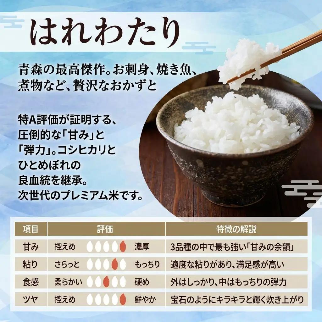 はれわたり 玄米 特A評価 青森県産 はれわたり【30kg】【先行予約】