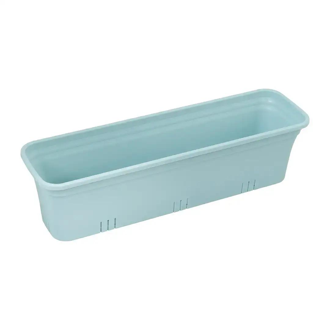 テラスプランター ミントブルー 6個セット ガーデニング用品 園芸用品 庭いじり【010S853】