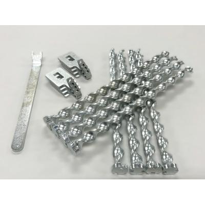 ふるさと納税 栃木市 ねじペグ25cm　シルバー　8本セット　キャンプ用ペグ　スパイラル　トルネード　アウトドア |  | 01