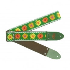 【ギターストラップ】 Elara Straps Happy Daisy Forest