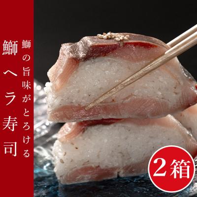 ふるさと納税 大月町 鰤ヘラ寿司&amp;鰤ユッケ 2箱 文化庁認定 100年フード 郷土料理 伝統 ぶり ブリ ユッケ 冷凍便
