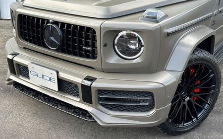 フロントスポイラー G63フロントスポイラー(クラッシュカーボン) W463A [ANHT007] フロントスポイラー