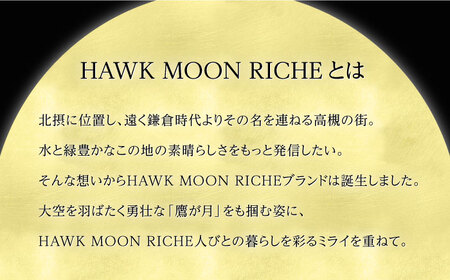 HAWK MOON RICHEモノクロTシャツ （ブラック・ホワイト各１枚計2枚セット/ユニセックス） Lサイズ[AOBQ013] Tシャツ トップス カットソー  Tシャツ トップス カットソー  