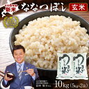 【ふるさと納税】令和6年産 うりゅう米ななつぼし 玄米 10kg(5kg × 2袋) 北海道産 ななつぼし ブランド 米 ごはん おにぎり お弁当 つや ふっくら 和食 粘り ほどよい甘み 冷めてもおいしい お取り寄せ 北海道 雨竜町 送料無料