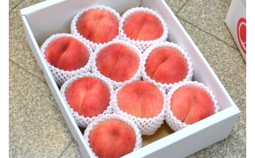 08-10-016　もも(川中島白桃)3kg