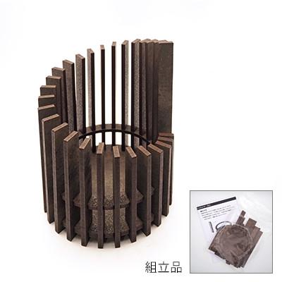 ふるさと納税 大川市 【国産/雑貨】キャンドルホルダー003 2個セット LED専用 《カラー:黒洛》 |  | 02