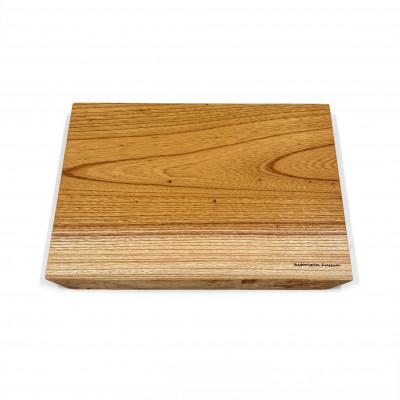 ふるさと納税 丹波市 ガラスのような木のお皿「一人膳 八寸」ケヤキ　Mサイズ　1枚