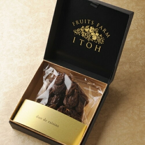 【ふるさと納税】No.2508duo de raisins（シャインマスカットの枝付き干しぶどう）