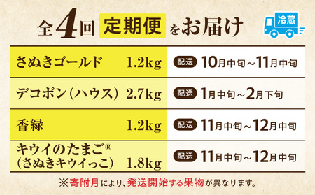 季節の恵み4回定期便E | 果物 フルーツ 青果 青果物 デザート スイーツ 果実 旬 季節 旬の果物 季節の果物 生鮮食品 生鮮 贈答 贈り物 ギフト プレゼント おすそ分け お祝い 内祝い ご褒美