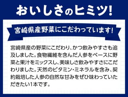 『Oh！宮崎　野菜ミックス』125ml×48本セット【野菜飲料 野菜ジュース ミックスジュース 飲料類 セット ジュース ソフトドリンク】[F3015]