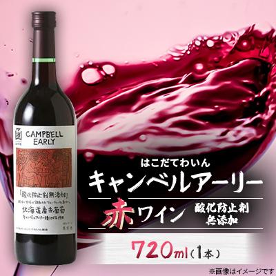 ふるさと納税 七飯町 酸化防止剤無添加　キャンベルアーリー　720ml