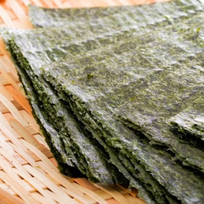 極厚!!(厚みと重さ1.5倍)新海苔 焼海苔5袋セット 全形5枚×5袋 福岡有明のり(宇美町)