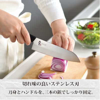 ふるさと納税 燕市 EM-070　燕三　ステンレス包丁&キッチンハサミ3点セット |  | 01