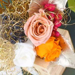 節分福豆 [お花の升とリアル鬼] 手作りキット・親子で作れる動画付き【0329】