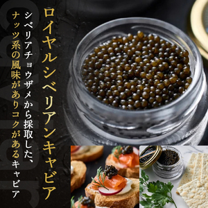 【純国産キャビア】ロイヤルシベリアンキャビア 20g 皇帝の涙 国産 チョウザメ 魚卵 宮崎県