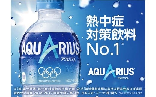 アクエリアス 500ml ペットボトル　２４本セット 【433】