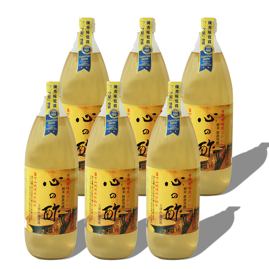 純米 心の酢　1000ml×6本