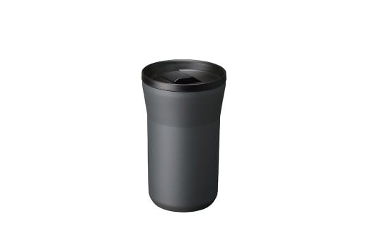 【京セラ】 蓋付きタンブラー 350ml ＜ダークグレー＞ CERAMUG タンブラー 真空容器 保冷 保温 真空断熱 セラミック トラベルカップ KYOCERA AS-489-2