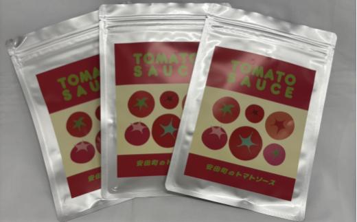 安田町 トマトソース 3袋 詰め合わせ トマトソース 天日塩 使用 170g x 3袋 パスタ ソース 野菜 や 肉 魚介 とスープ に レトルト食品 レトルトスープ レトルト トマトピューレ 調味料