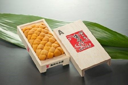 【年内配送対応可○】天然蝦夷バフンウニ(黄色)約100g×1折 B-92001