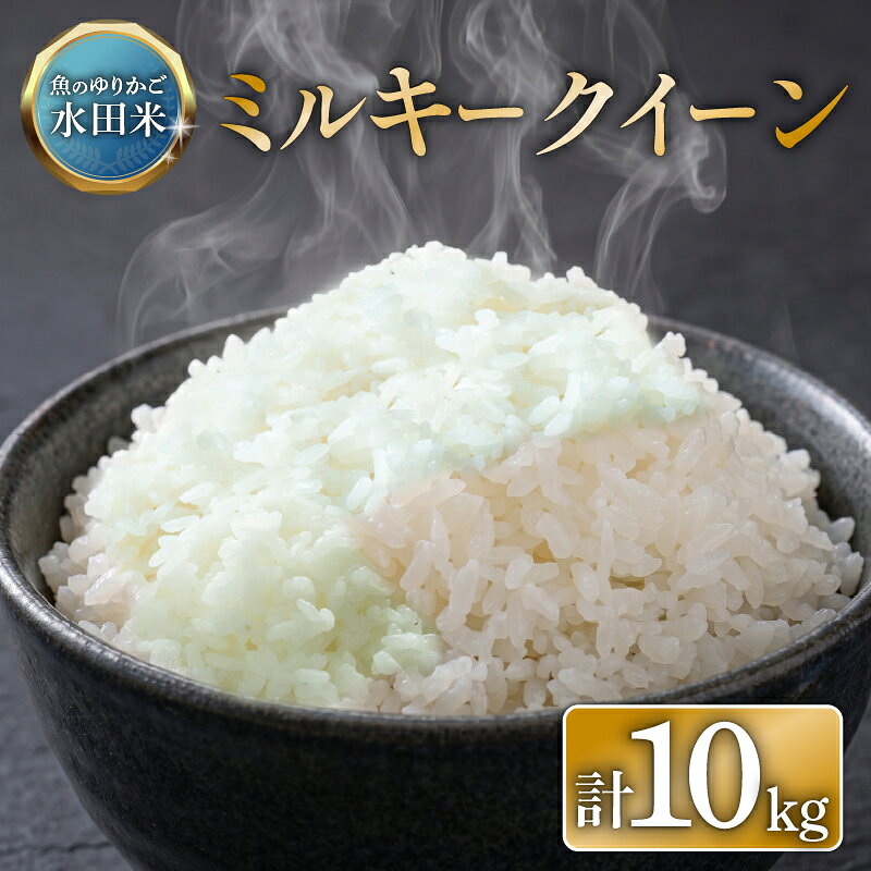 【ふるさと納税】 ＼ 令和8年産 ／ 新米 ミルキークイーン 10kg ひこにゃん米 ミルキークイン 環境こだわり栽培 5kg×2袋 白米 米 コメ お米 ご飯 ごはん 令和8年 順次発送 滋賀 彦根