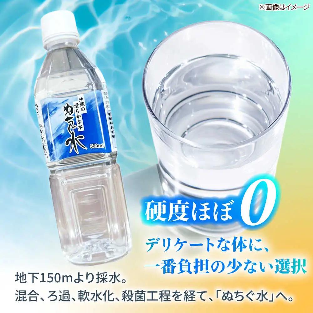 自然の名水 ぬちぐ水 500ml 24本 水 飲料水 ミネラルウォーター 防災 キャンプ 備蓄 / トゥワァイス[BCEJ001]
