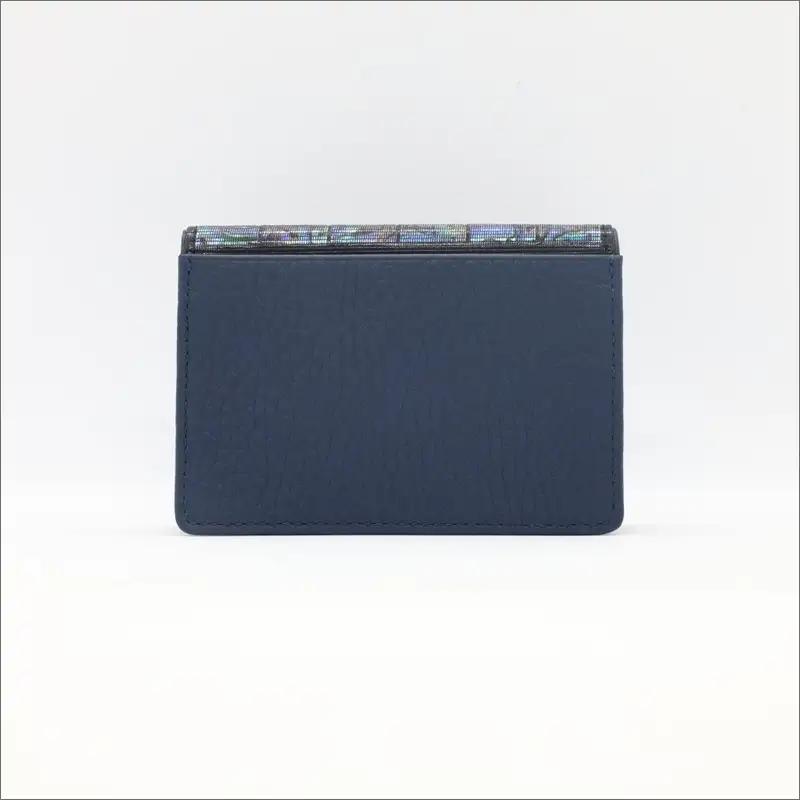 TAMIYARADEN /民谷螺鈿 Card Case 「MOSAIQUE」 bluenuit※プレゼントパッケージ