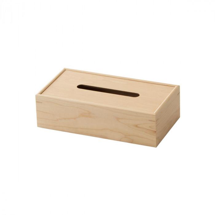 【ふるさと納税】【ギフト用】旭川家具　コサイン　ティッシュボックス　メープル_02828 | ティッシュ フレーム ティッシュBOX 日用品 雑貨 インテリア 木製 天然木 旭川市ふるさと納税 旭川市 北海道 送料無料