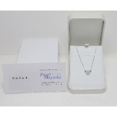 ふるさと納税 南伊勢町 プラチナ850　アコヤ真珠　7ミリペンダントネックレス |  | 03