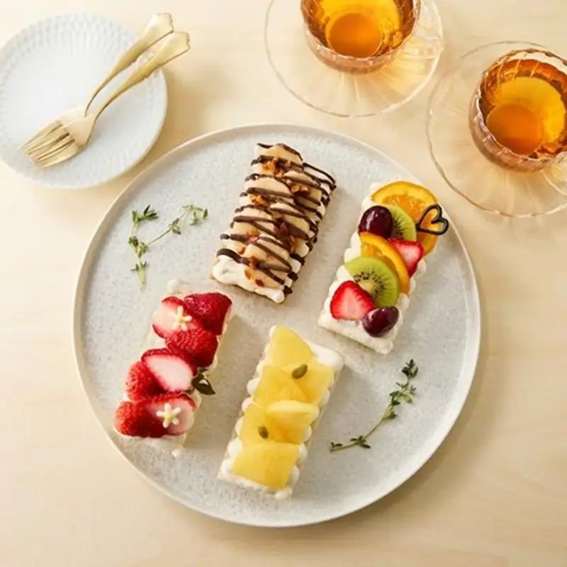 【フローズンオープンサンド】季節のフルーツサンド 4個